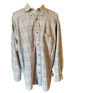 Orvis Men’s Long Sleeve Button-Up Shirt Size L